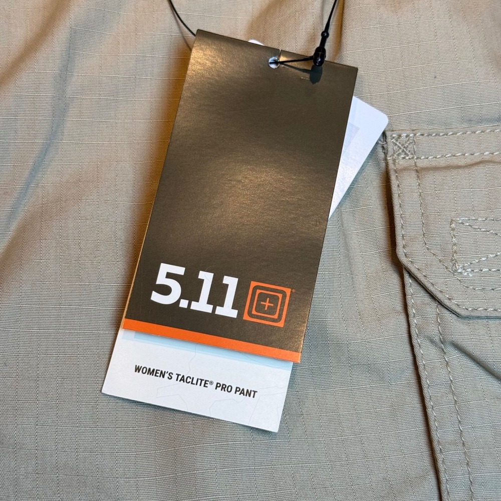 5.11 Tactical Women's Taclite Pro Pant sz‎ 20 TDU Khaki Regular Work Outdoor - Picture 3 of 14